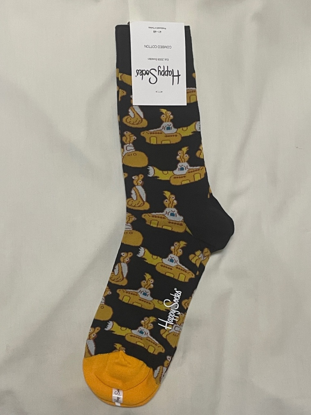 HAPPY SOCKS - Brand new with tags - Size 10-13 (US) - Beatles Yellow Submarine